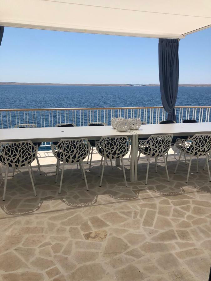Villa Beline Direct Aan Zee, Verwarmd Zwembad En Sauna Tribanj-Kruscica Exterior foto